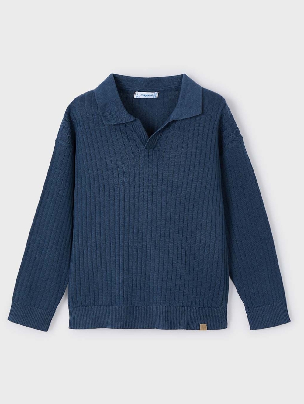 Mayoral Boy Polo Collar Sweater, Size 8